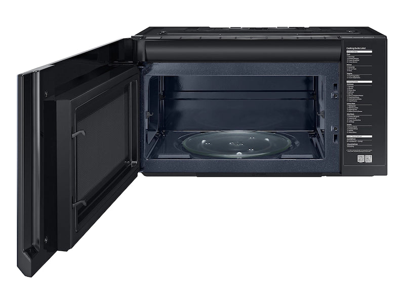 Bespoke Over-the-Range Microwave 2.1 cu. ft. with Sensor Cooking in Fingerprint Resistant Navy Steel