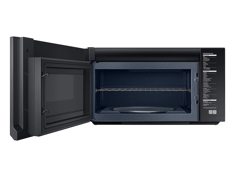 Bespoke Over-the-Range Microwave 2.1 cu. ft. with Sensor Cooking in White Glass
