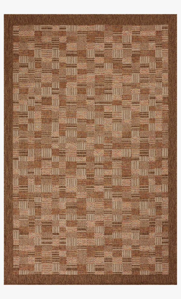 Loloi Merrick MER-04 Chestnut / Fiesta