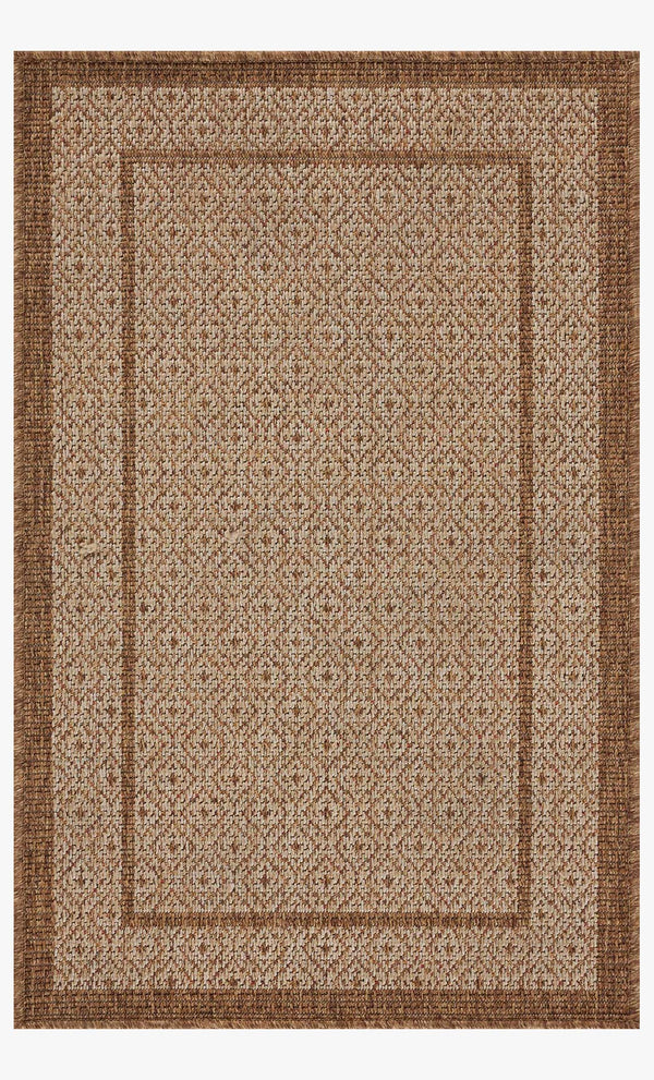 Loloi Merrick MER-05 Chestnut / Oatmeal