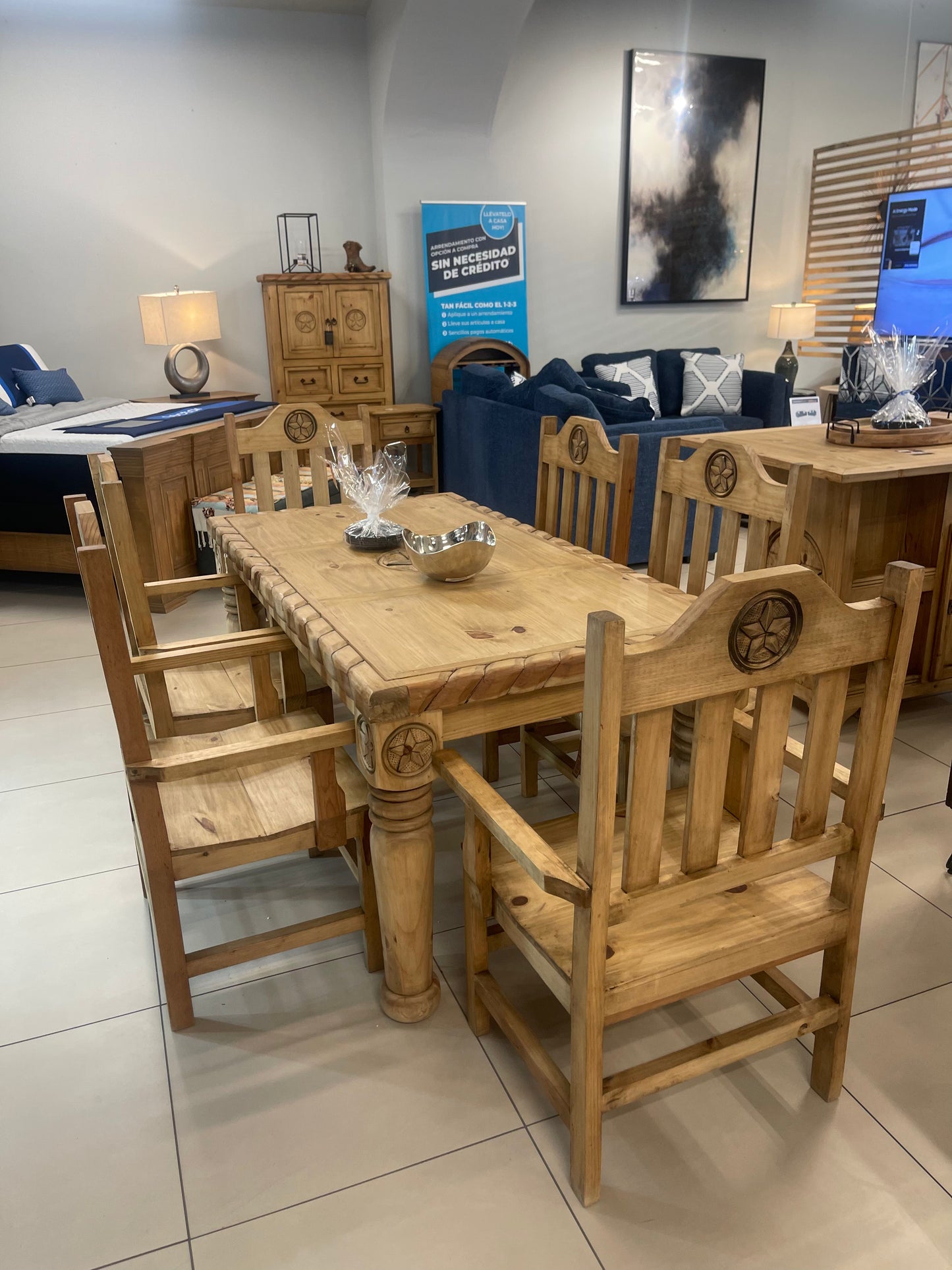 Mesa de altura de mostrador San Antonio