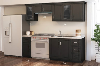 Cocina 5PC Storage Cabinets Set