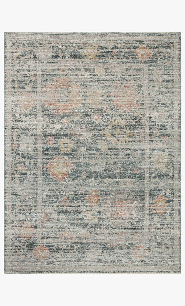 Magnolia Home by Joanna Gaines x Loloi Millie MIE-01 Blue / Multi