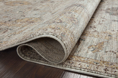 Magnolia Home by Joanna Gaines x Loloi Millie MIE-02 Sky / Gold