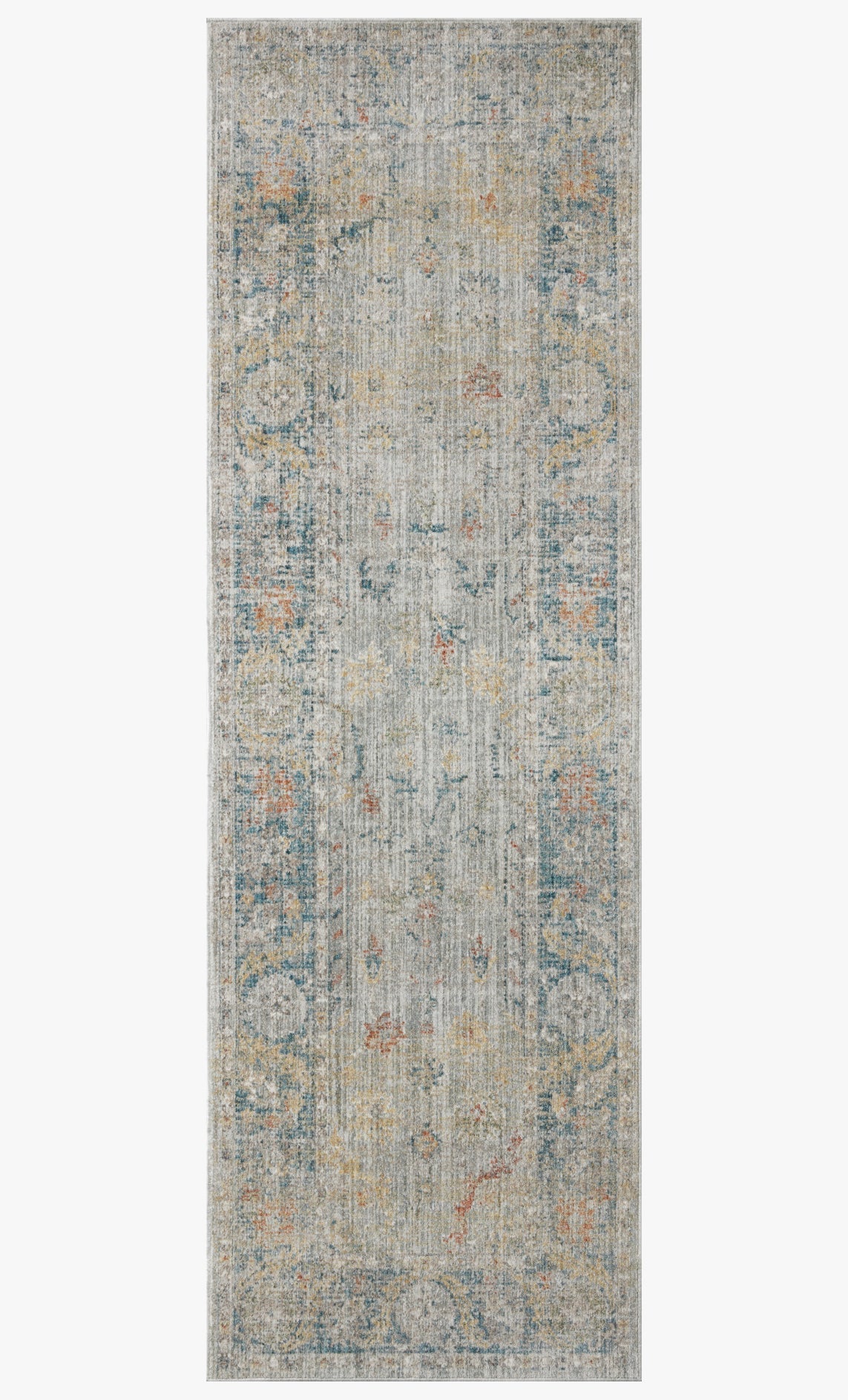 Magnolia Home by Joanna Gaines x Loloi Millie MIE-04 Slate / Multi