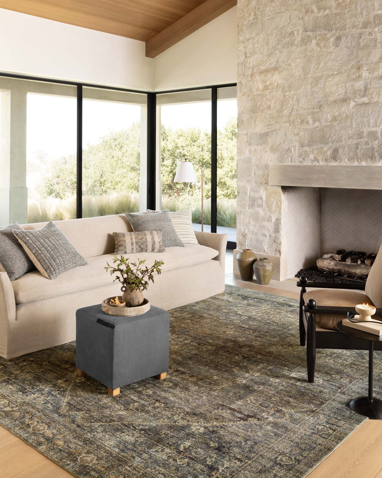 Amber Lewis x Loloi Morgan MOG-05 Spice / Lagoon