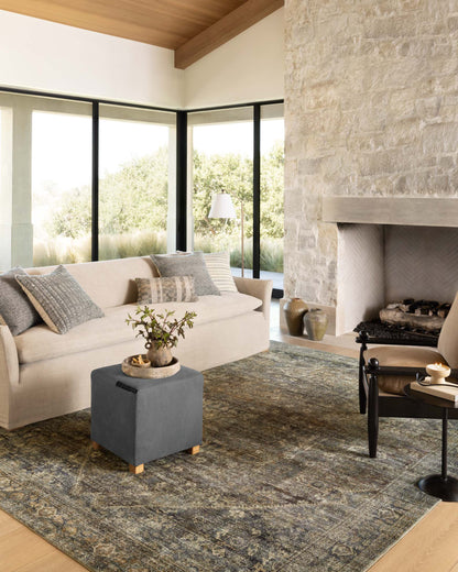 Amber Lewis x Loloi Morgan MOG-05 Spice / Lagoon