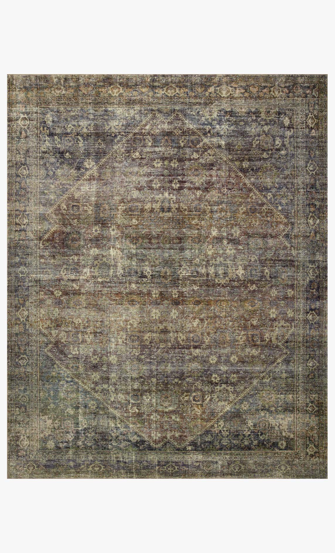 Amber Lewis x Loloi Morgan MOG-05 Spice / Lagoon