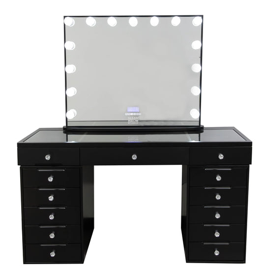Glenda Black Vanity