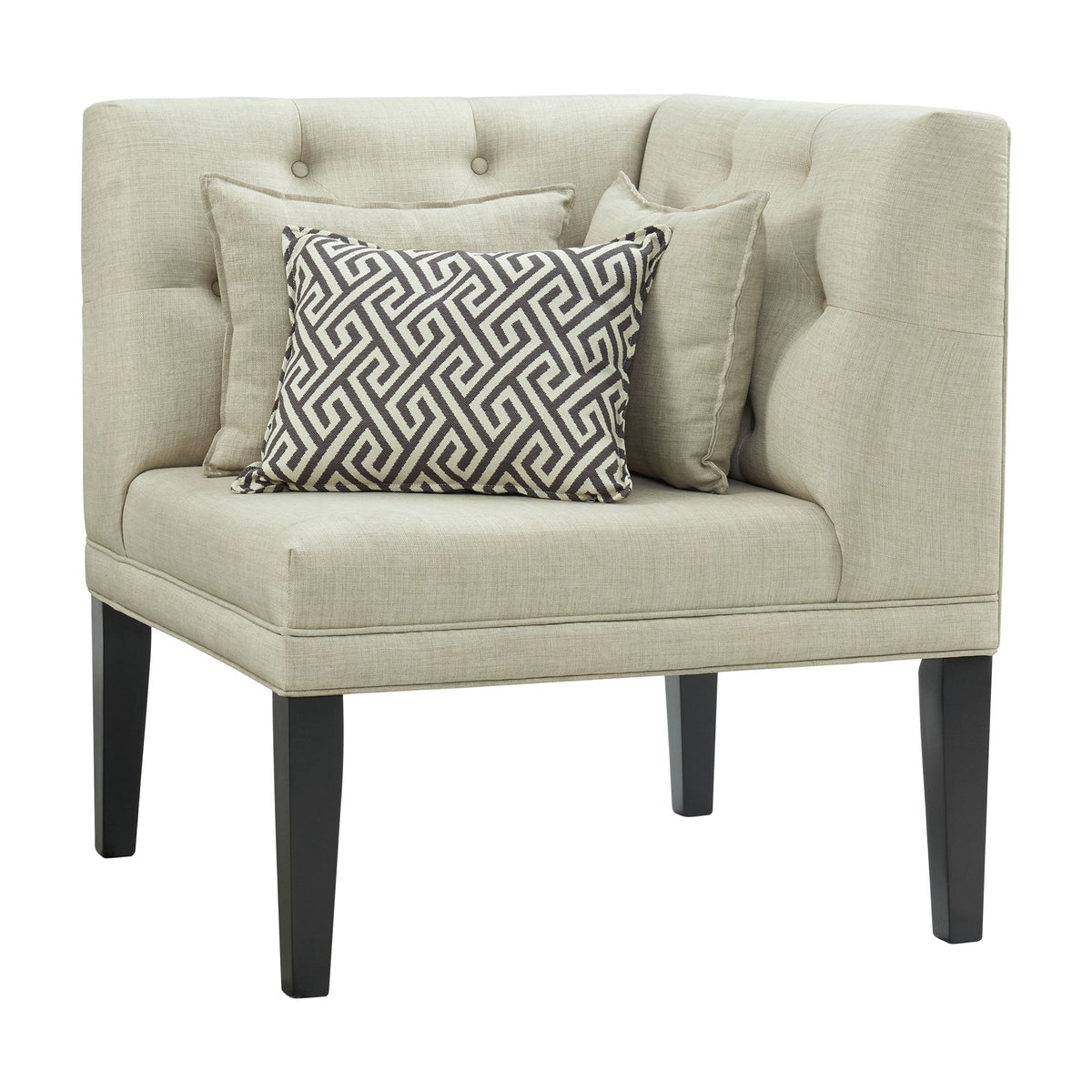 Maddox Dining Sofa Corner W/Three Pillows