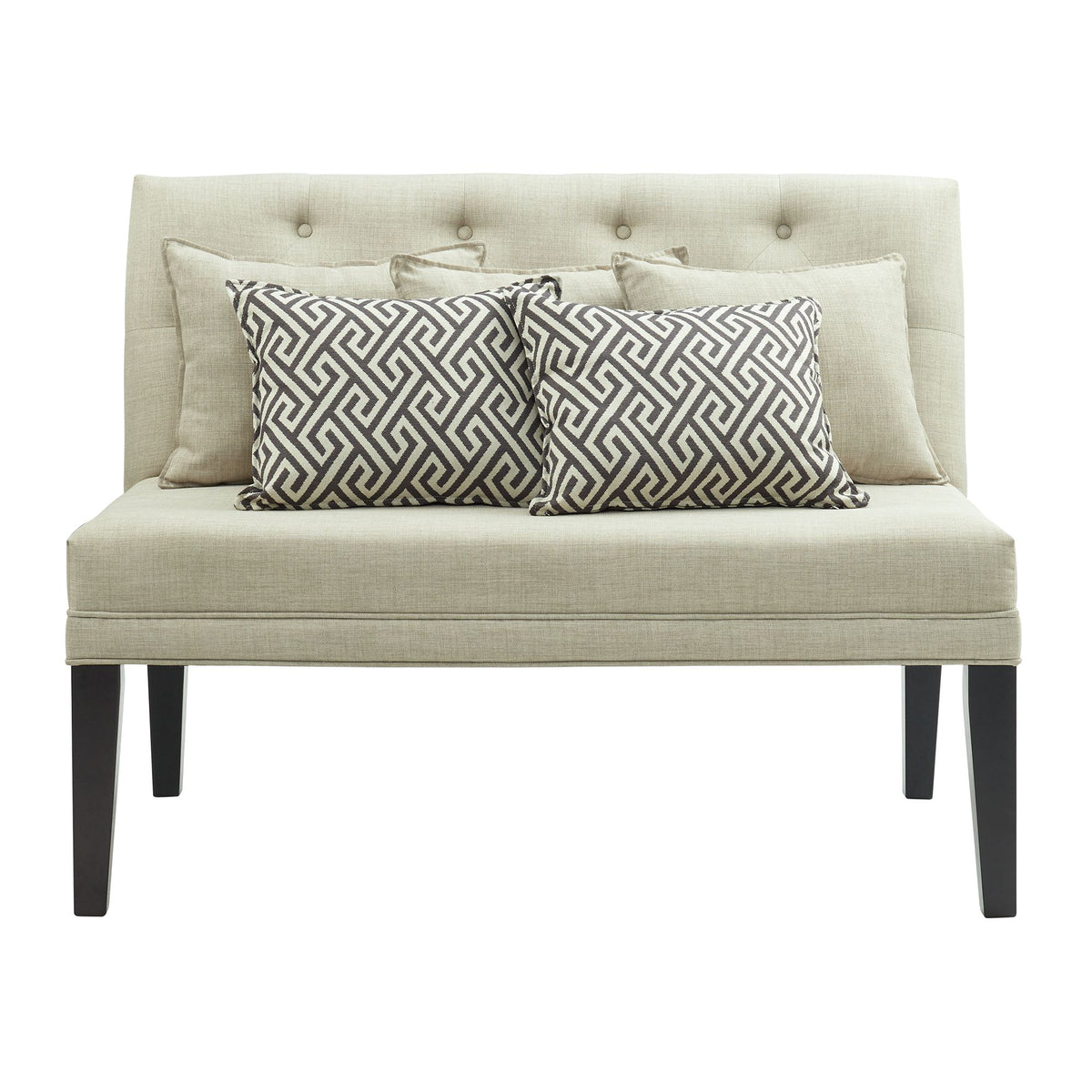 Maddox Dining Loveseat W/Five Pillows