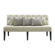 Maddox Dining Sofa w/Seven Pillows