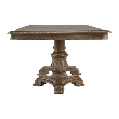 Madison Park Rectangular Dining Table with 2 18" Leaves in Walnut