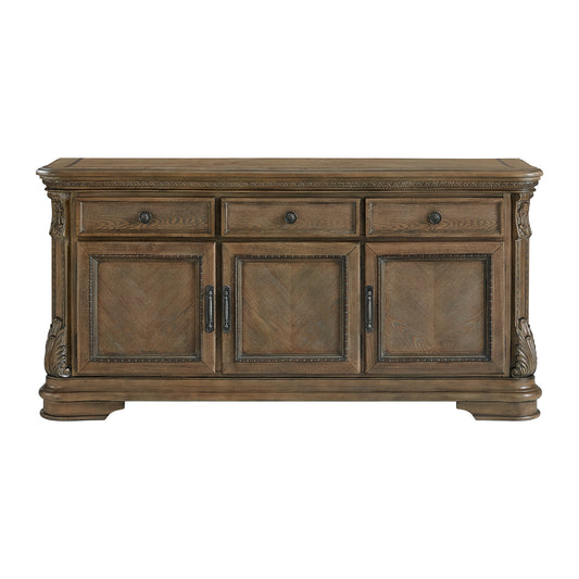 Madison Park Server In Walnut