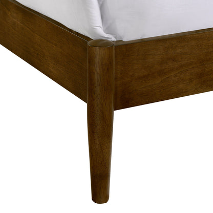 Malibu King Panel 5PC Bedroom Set in Walnut