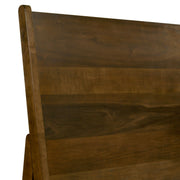 Malibu King 5PC Bedroom Set with 2 Nightstands, Dresser & Chest in Walnut
