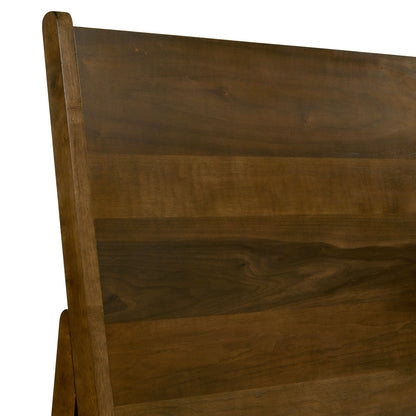 Malibu King 5PC Bedroom Set with 2 Nightstands, Dresser & Chest in Walnut