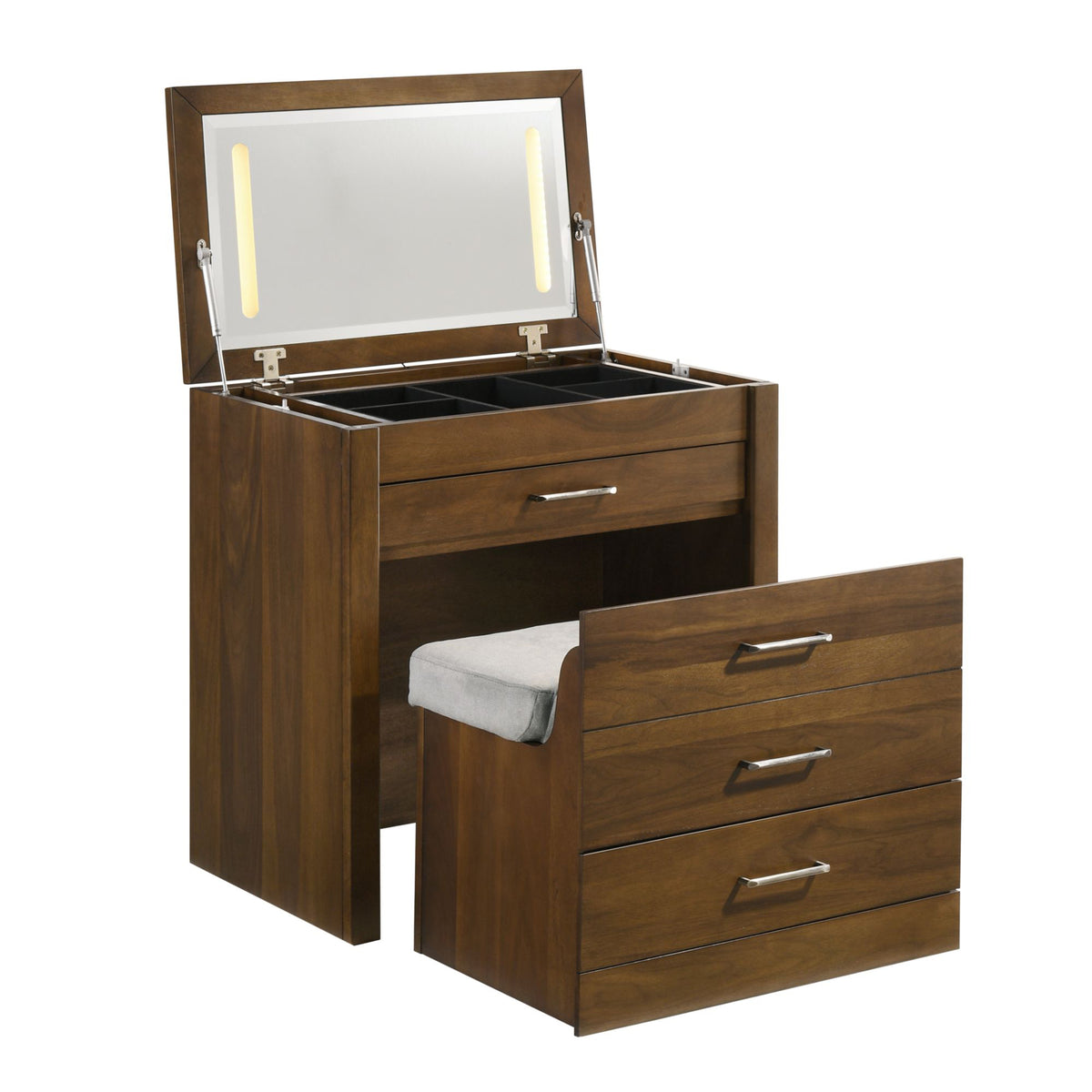 Malibu Dressing Table In Walnut
