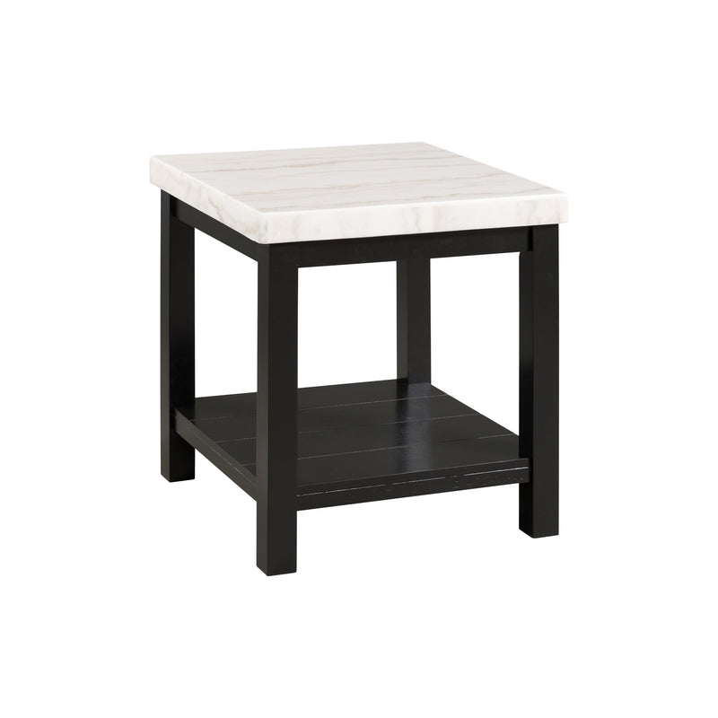 Marcello W/ White Top - End Table