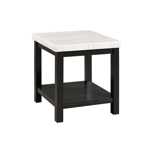 Marcello W/ White Top - End Table