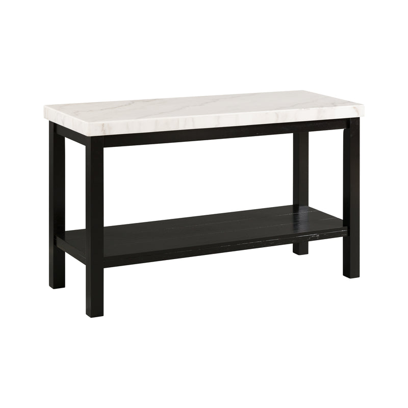 Marcello W/ White Top - Sofa Table