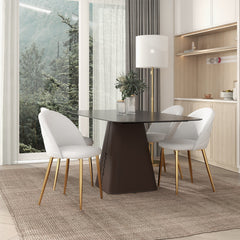 Silla de comedor Marion de mediados de siglo (juego de 2)