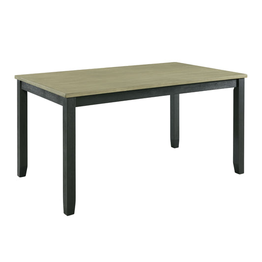 Martin 6 PC Dining Set (Black Base)