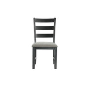 Martin 3 pc Drop Leaf Dining Set (Black Base)