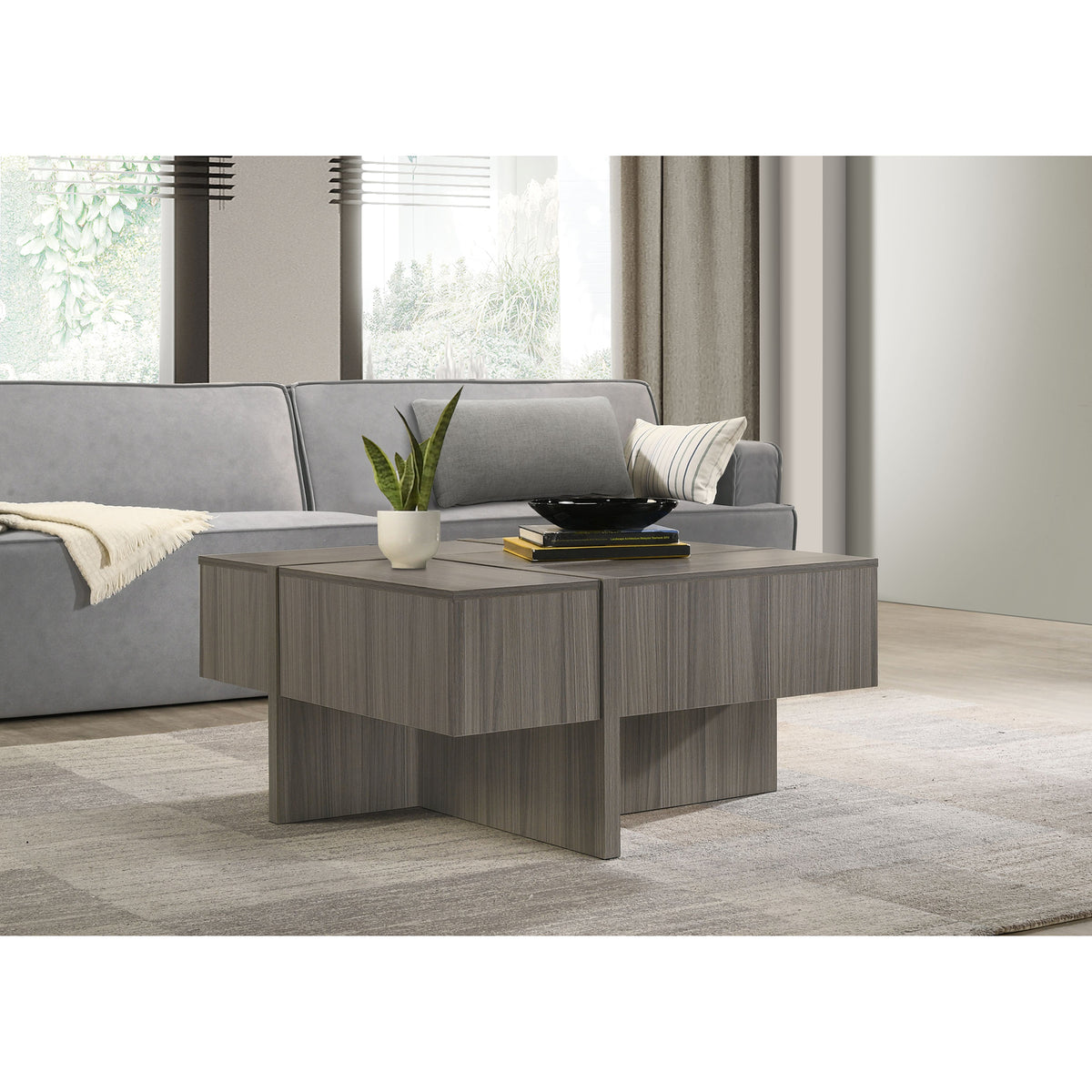 Martina Coffee Table In Grey