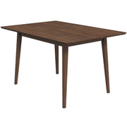 Mesa de comedor rectangular de madera maciza estilo moderno Mary de 120 cm