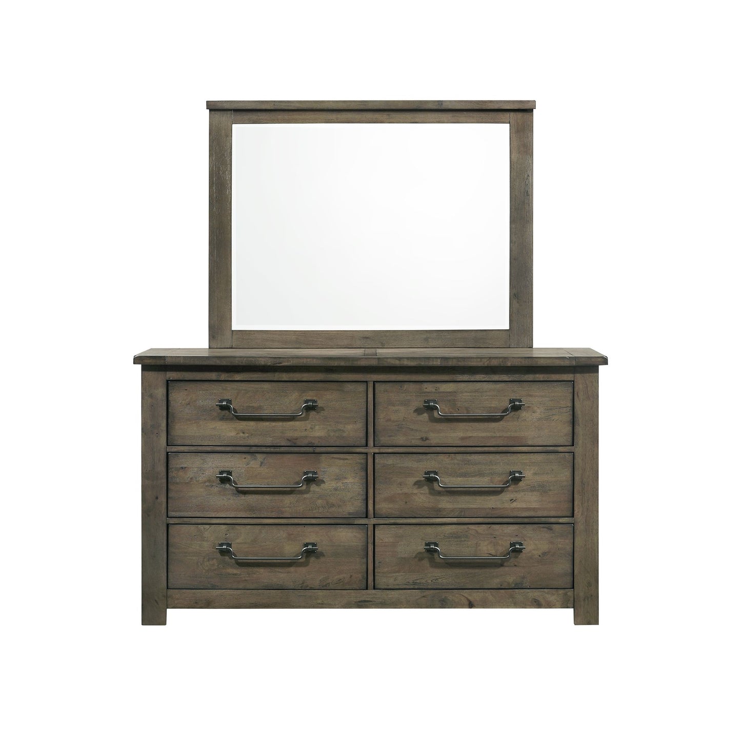 Maverick Dresser & Mirror Grey
