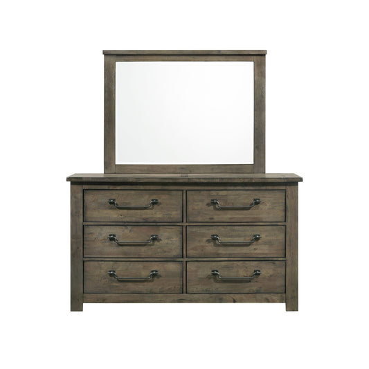Maverick Dresser & Mirror Grey