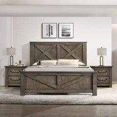 Maverick Queen 3PC Bedroom Set with 2 Nightstands