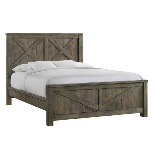 Maverick King Bed Grey