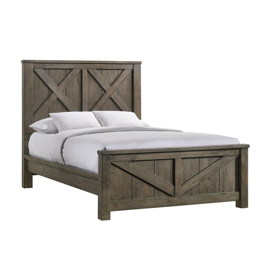 Maverick Queen Bed Grey
