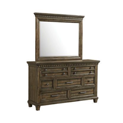 Mccoy Dresser And Mirror Set In Charcoal