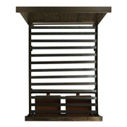 McCoy Queen Storage 3PC Bedroom Set with 2 Nightstands in Charcoal