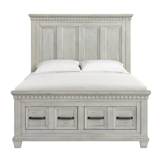 McCoy Queen Storage Bed in Antique White