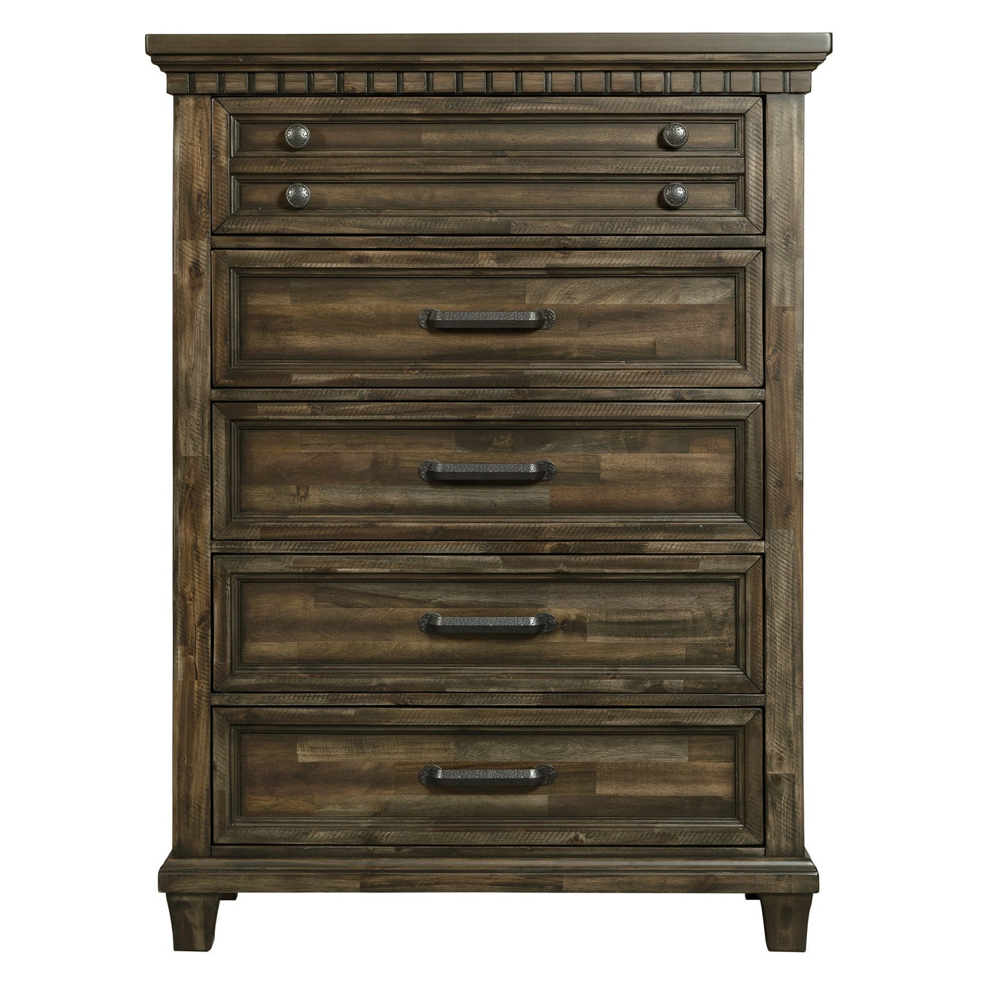 McCoy 5-Drawer Chest in Charcoal