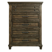 McCoy 5-Drawer Chest in Charcoal