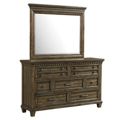 McCoy Dresser and Mirror Set in Charcoal