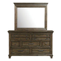 McCoy Dresser and Mirror Set in Charcoal
