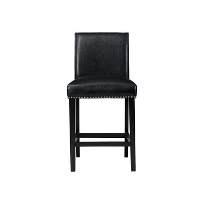 Meridian Counter Side Chair Black (2 Per Pack)