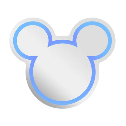 Espejo de pared LED de Mickey Mouse
