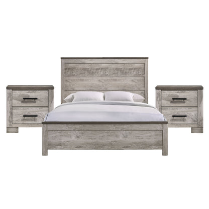 Millers Cove King 3PC Bedroom Set with 2 Nightstands