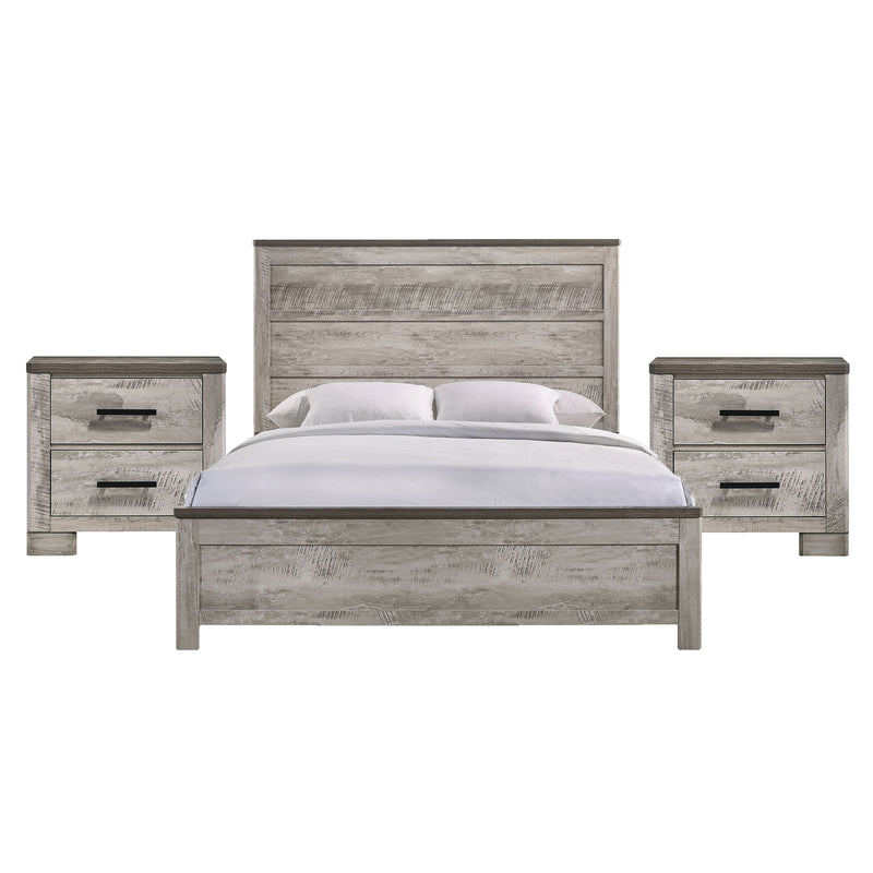 Millers Cove King 3PC Bedroom Set with 2 Nightstands