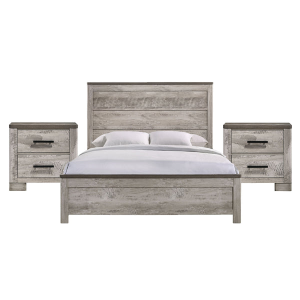 Millers Cove King 3PC Bedroom Set with 2 Nightstands