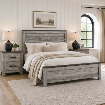 Millers Cove Full 3PC Bedroom Set with 2 Nightstands
