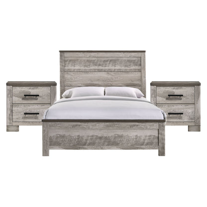 Millers Cove Full 3PC Bedroom Set with 2 Nightstands