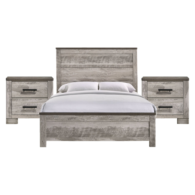 Millers Cove Full 3PC Bedroom Set with 2 Nightstands